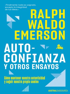 cover image of Autoconfianza y otros ensayos